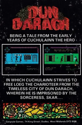 Dun Darach (UK) (1985) box cover back